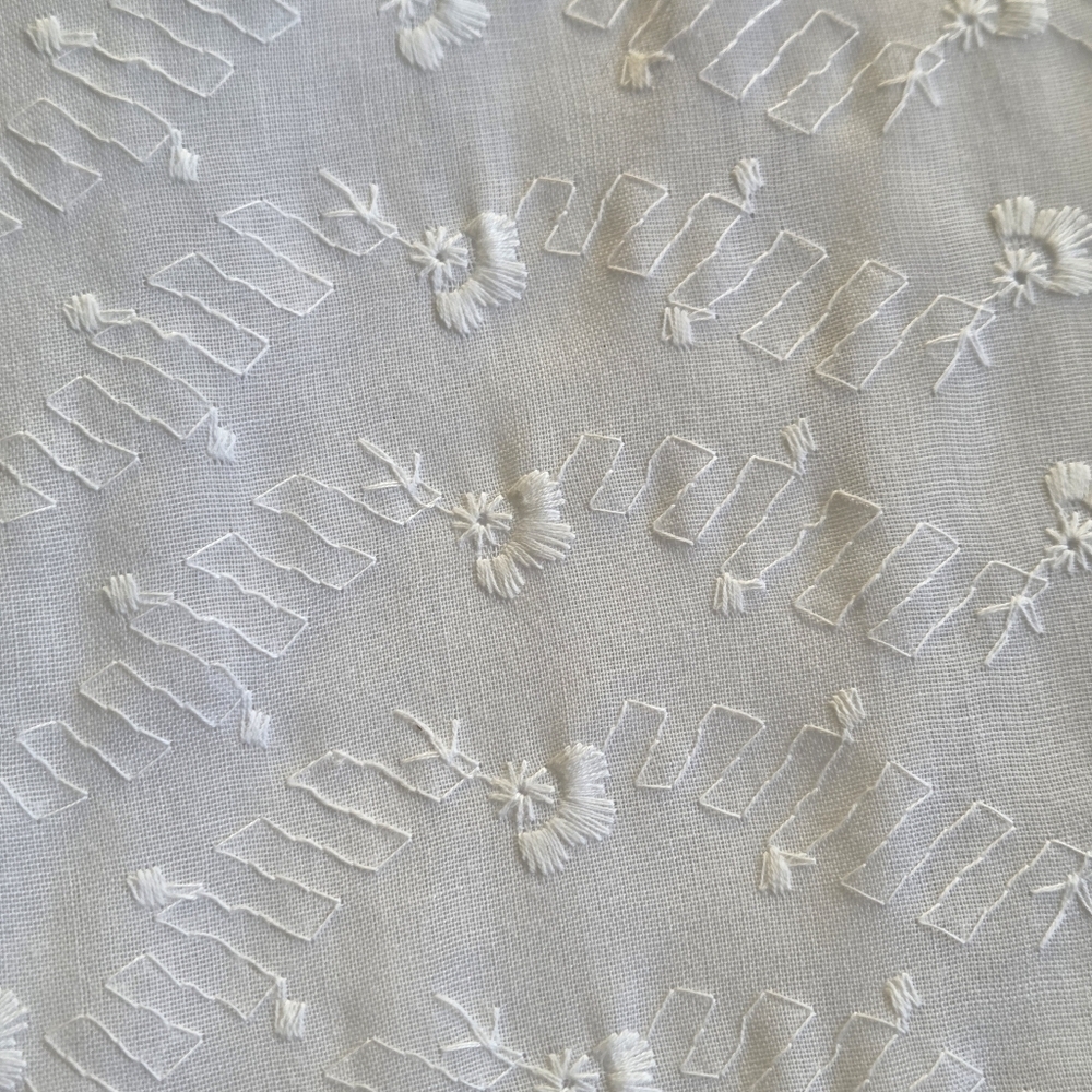 White Ruffled Prairie Dress - Picture 12 of 14
